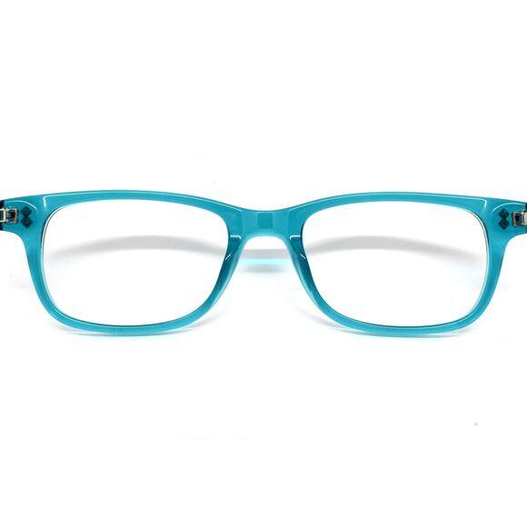 Ernest Hemingway 4617 TLB Turquoise/Black 48-17-135 Eyeglasses FRAMES ONLY -GOOD - Picture 4 of 12